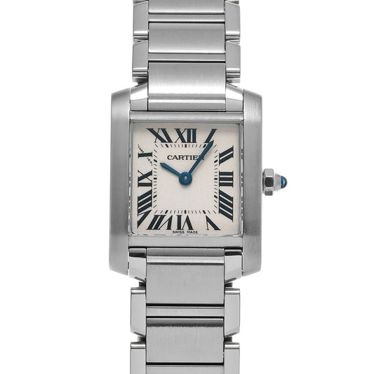Tank Francaise SM W51008Q3 Silver CARTIER Ladies [Pre-owned]