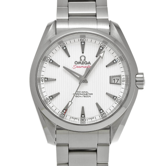 Seamaster Aqua Terra Co-Axial 231.10.39.21.54.001 White/Diamond OMEGA Men's [Pre-Owned].