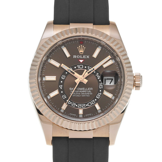 Sky-Dweller 326235 Random Serial Chocolate Brown ROLEX Men's [Pre-Owned].