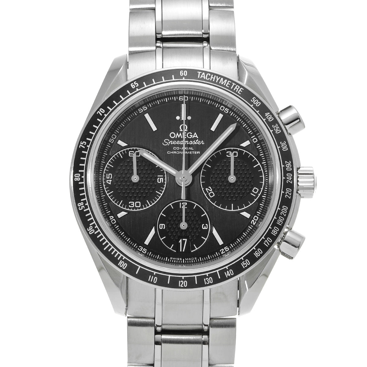 Speedmaster Racing Co-Axial 326.30.40.50.01.001 Black OMEGA Men's [pre-owned].