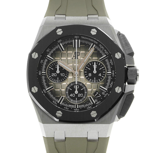 Royal Oak Offshore Chronograph 26420SO.OO.A600CA.01 Light Brown/Black AUDEMARS PIGUET Men's [Pre-owned]