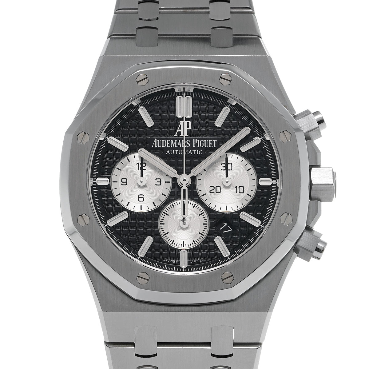 Royal Oak Chronograph 26331ST.OO.1220ST.02 Black/Silver AUDEMARS PIGUET Men's [Pre-Owned]