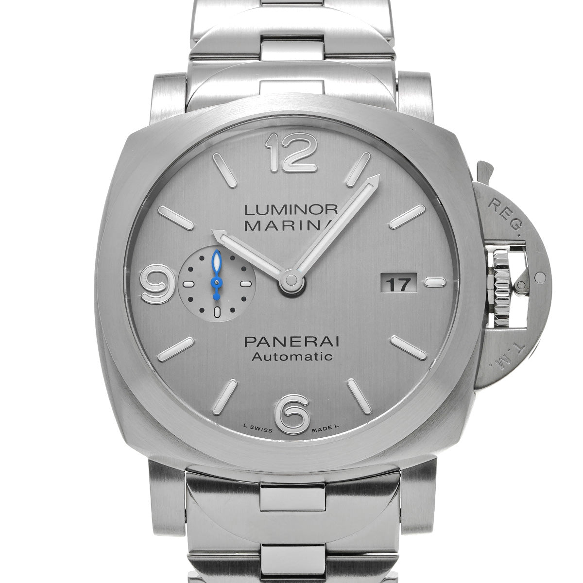 Luminor Marina 44mm PAM00978 Silver PANERAI Men's [Pre-Owned].