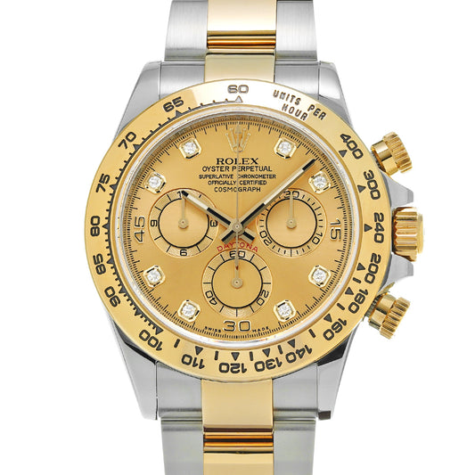 Cosmograph Daytona 116503G Random Serial Champagne/Diamond ROLEX Men's [Pre-Owned].