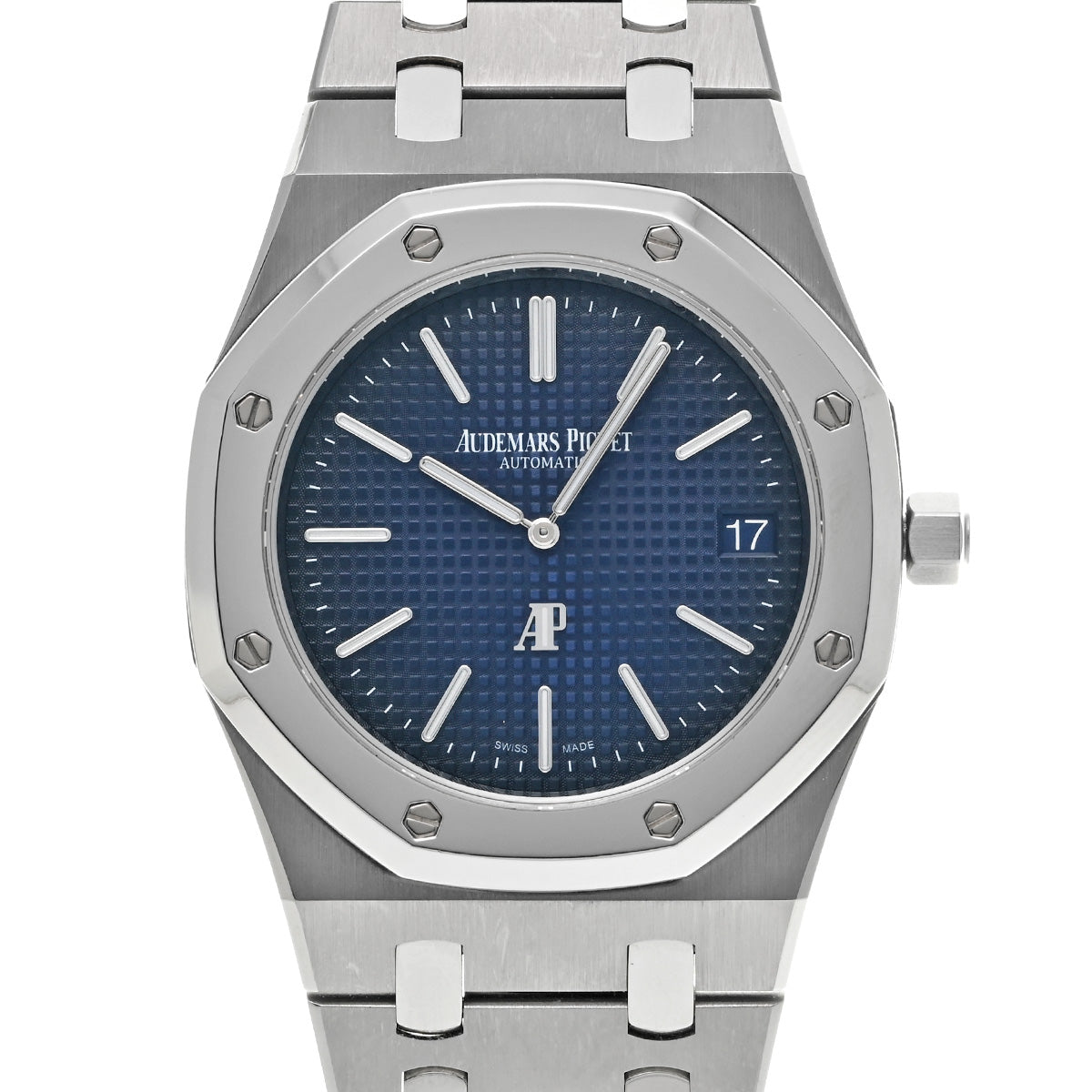 Royal Oak Jumbo Extra Thin 15202IP.OO.1240IP.01 Blue AUDEMARS PIGUET Men's [Pre-Owned].