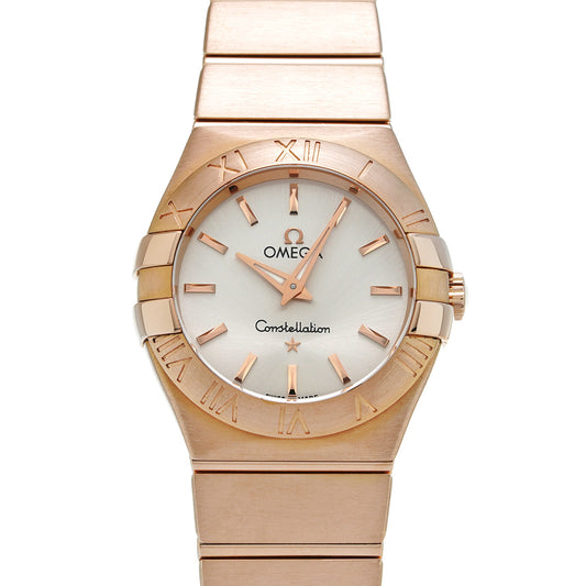 Constellation Quartz 123.50.27.60.02.001 Silver OMEGA Ladies [Pre-owned].