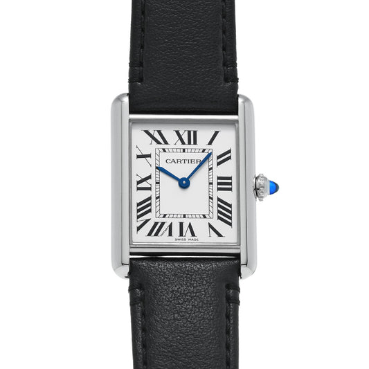 Tank Must LM WSTA0041 Silver CARTIER Ladies [Pre-owned]