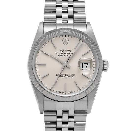 DATE JUST 16234 Silver ROLEX Men's [Pre-Owned].