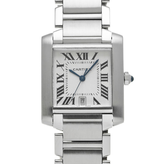 Tank Francaise LM W51002Q3 Silver CARTIER Men's [Pre-owned]