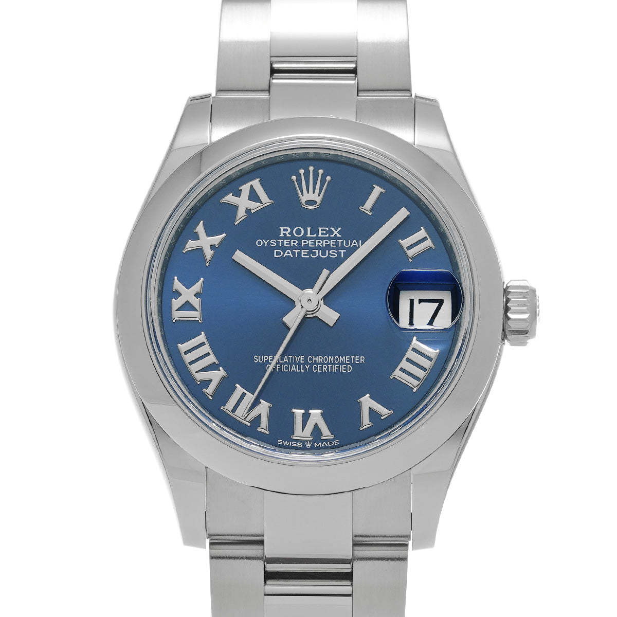 DATE JUST 31 278240 Random Serial Blue ROLEX Unisex [Pre-owned].