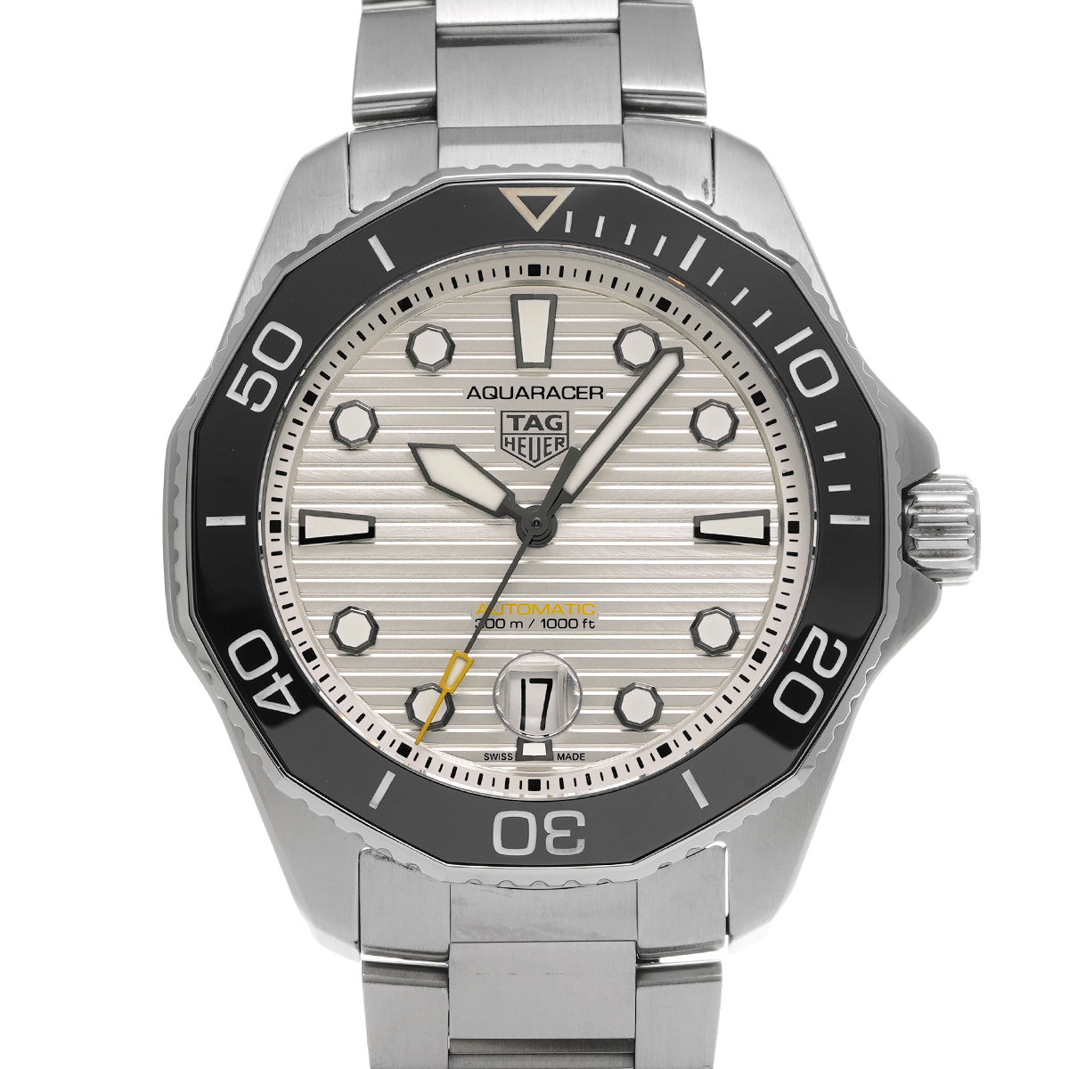 Aquaracer Professional 300 Calibre 5 WBP201C.BA0632 Silver TAG HEUER Men's [Pre-Owned].