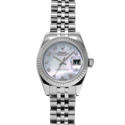 DATE JUST 179174NA D (manufactured around 2005) White MOP ROLEX Ladies [Pre-Owned].