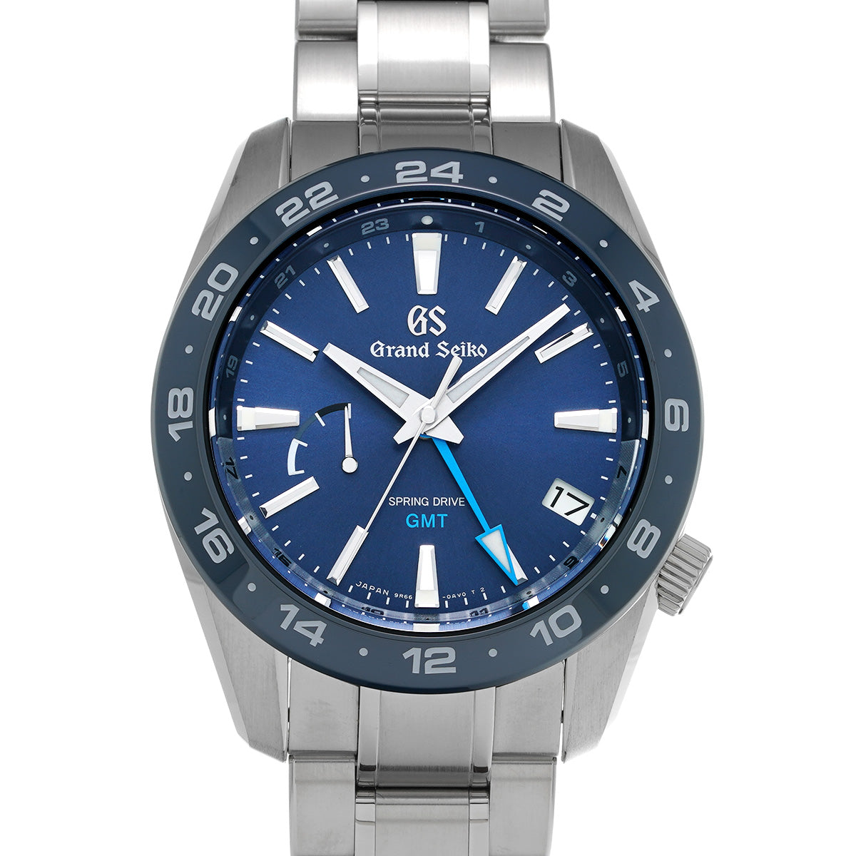Sport Collection Spring Drive GMT SBGE255 Blue Grand Seiko Men's [Pre-Owned].