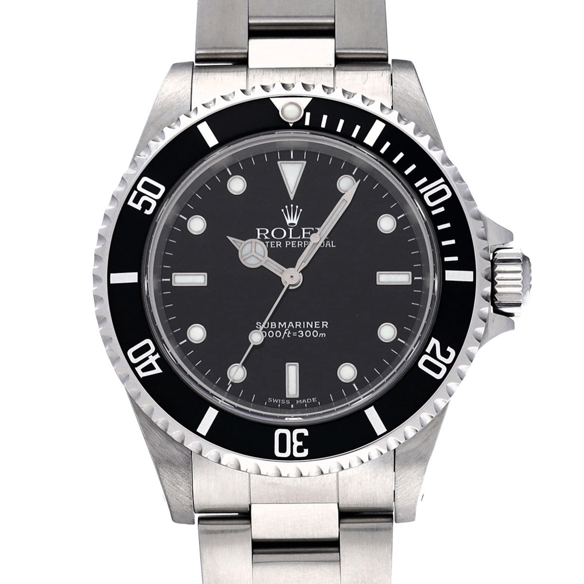 Submariner 14060M Y No. (manufactured around 2002) Black ROLEX Men's [Pre-Owned].