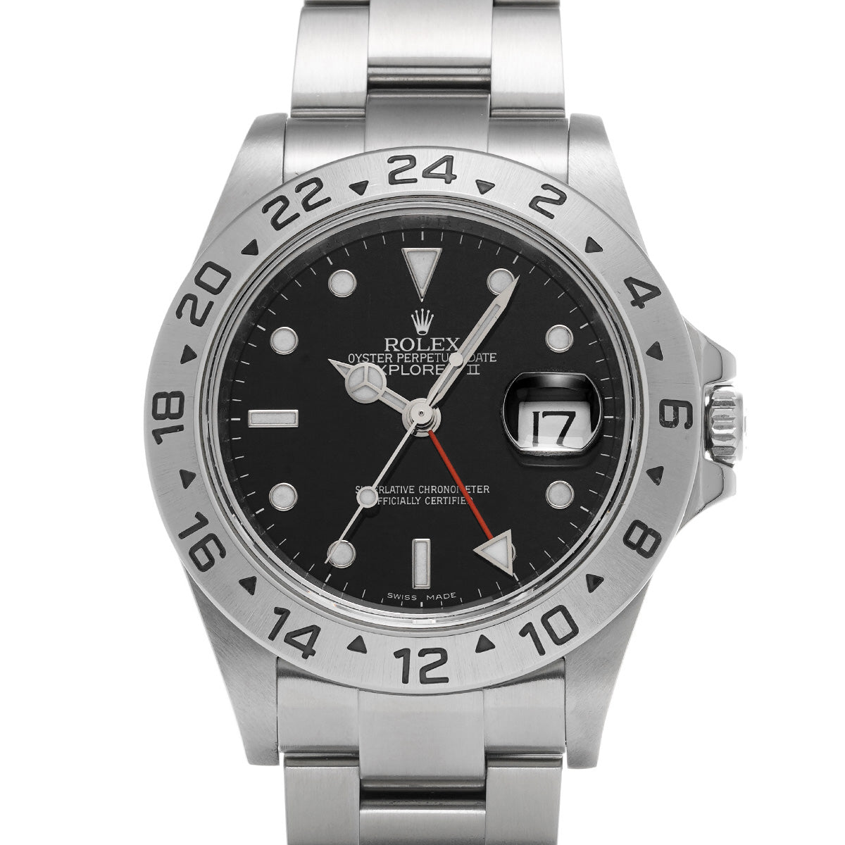 Explorer II 16570 M (made around 2008) Black ROLEX Men's [Pre-Owned].