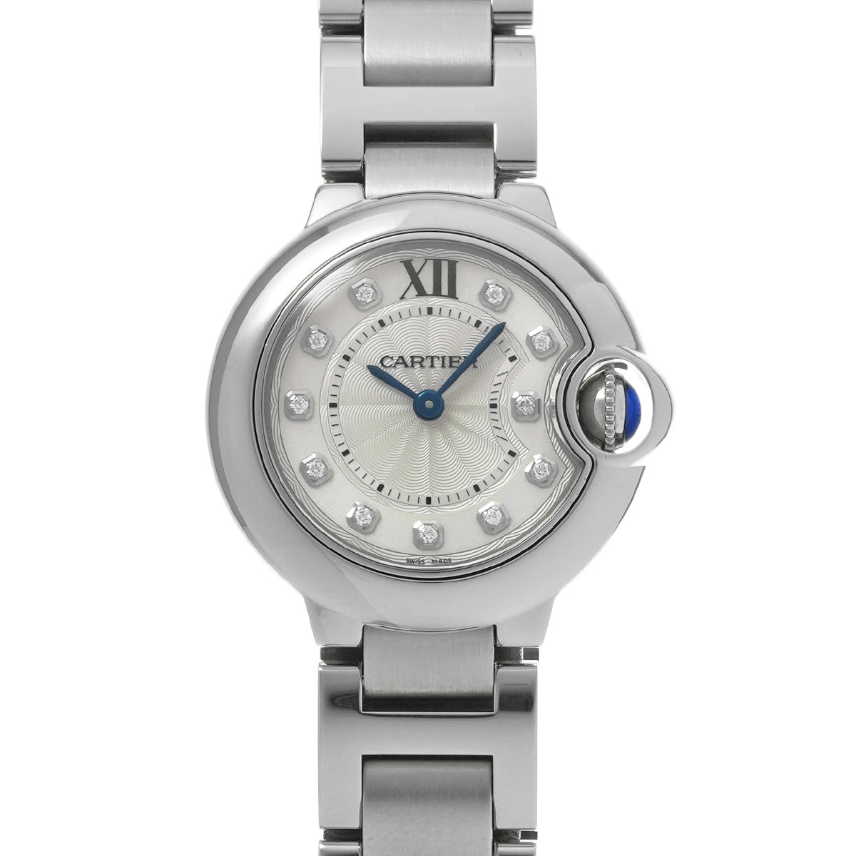 Ballon Bleu de Cartier WE902073 Silver/diamond CARTIER Ladies [Pre-owned].