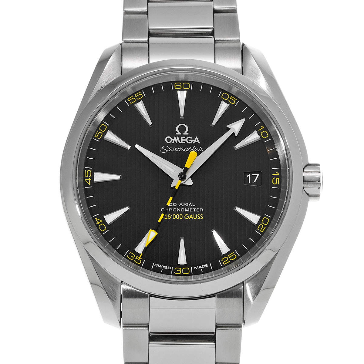 Seamaster Aqua Terra Co-Axial 15,000 gauss 231.10.42.21.01.002 Black OMEGA Men's [Pre-Owned].