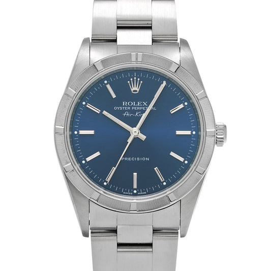 Air-King 14010M F No. (manufactured circa 2004) Blue ROLEX Men's [Pre-Owned].