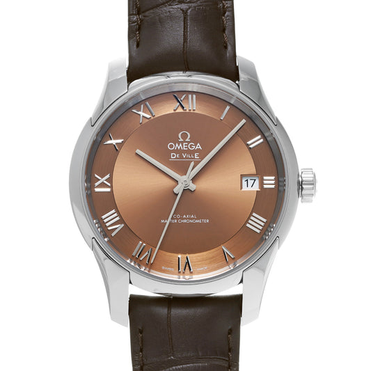 De Ville Hour Vision Co-Axial Master Chronometer 433.13.41.21.10.001 Brown OMEGA Men's [New]