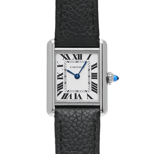 Tank Must SM WSTA0042 Silver CARTIER Ladies [Pre-owned]