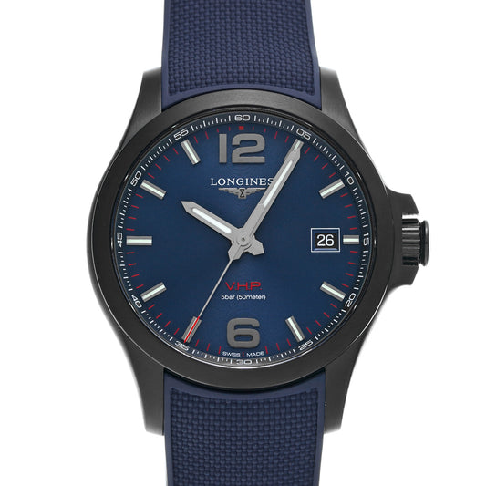 Conquest V.H.P L3.726.2.96.9 Blue LONGINES Men's [Pre-Owned].