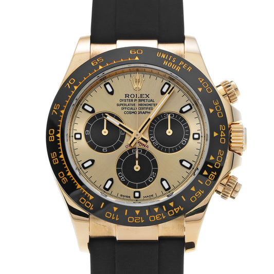 Cosmograph Daytona 116518LN Random Serial Champagne/Black ROLEX Men's [Pre-Owned].