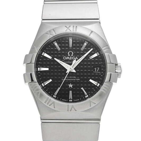 Constellation Co-Axial 123.10.35.20.01.002 Black OMEGA Men's [pre-owned].