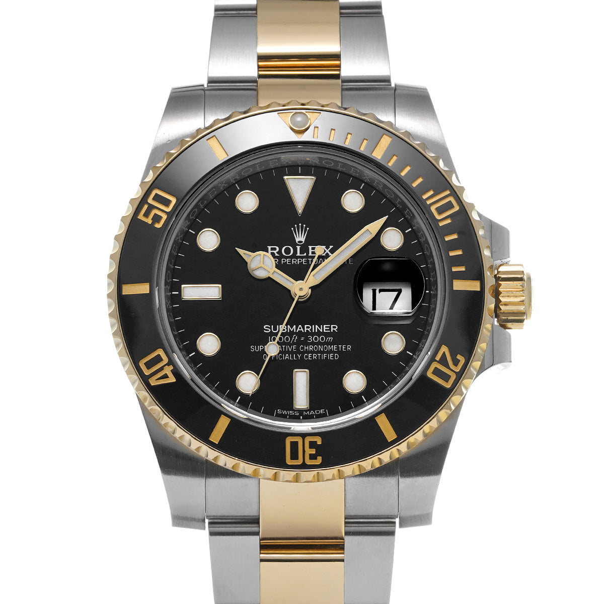 Submariner Date 116613LN Random Serial Black ROLEX Men's [Pre-Owned].