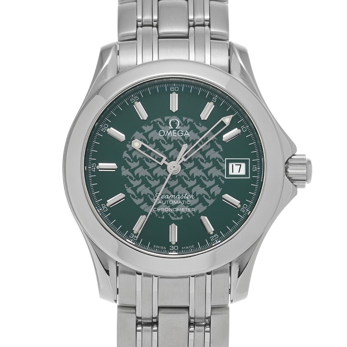 Seamaster 120 Jacques Mayol 1998 2506.70 Green OMEGA Men's [Pre-owned].
