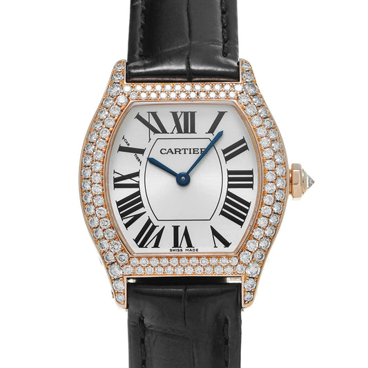 Tortue SM WA505031 Silver CARTIER Ladies [Pre-Owned].