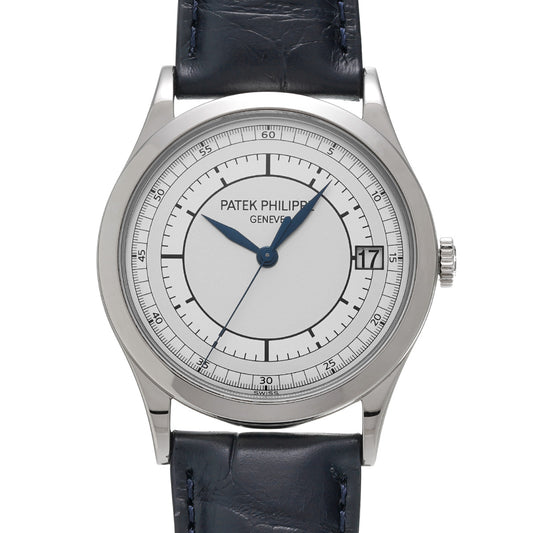 Calatrava 5296G-001 Silver PATEK PHILIPPE Men's [Pre-Owned].