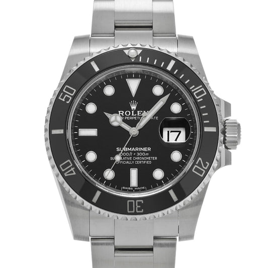 Submariner Date 116610LN Random Serial Black ROLEX Men's [Pre-Owned].