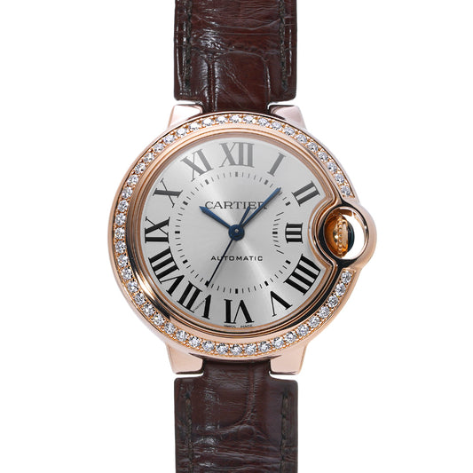 Ballon Bleu de Cartier 33mm WJBB0033 Silver CARTIER Ladies [Pre-owned]