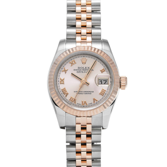 DATE JUST 179171 Z (manufactured circa 2007) Pink ROLEX Ladies [Pre-Owned].