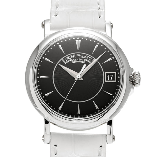 Calatrava Officer 5153G-001 Black PATEK PHILIPPE Men's [Pre-Owned].