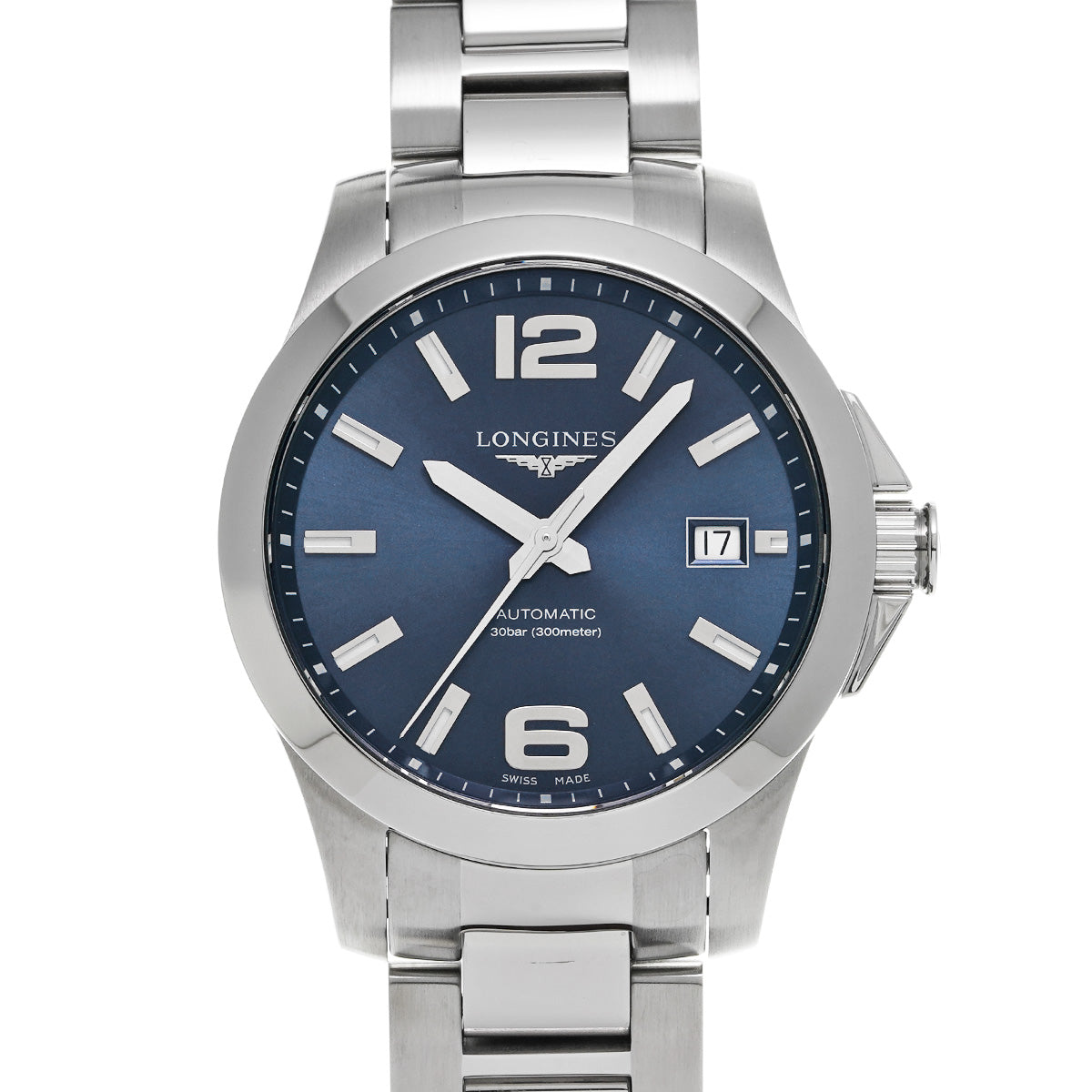 Conquest L3.776.4.99.6 Blue LONGINES Men's [Pre-Owned].
