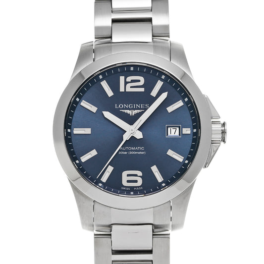 Conquest L3.776.4.99.6 Blue LONGINES Men's [Pre-Owned].