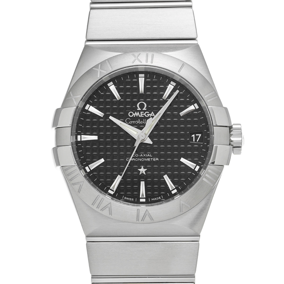 Constellation Co-Axial Chronometer 123.10.38.21.01.002 Black OMEGA Men's [New].