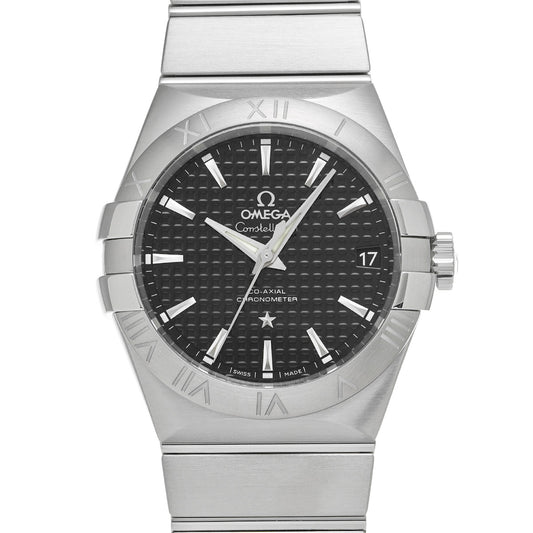 Constellation Co-Axial Chronometer 123.10.38.21.01.002 Black OMEGA Men's [New].