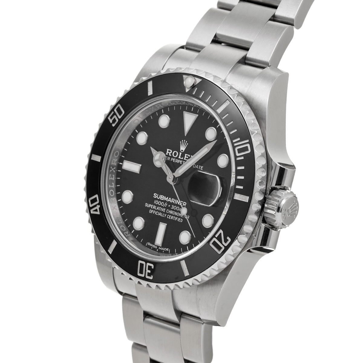 Submariner Date 116610LN Random Serial Black ROLEX Men's [Pre-Owned].