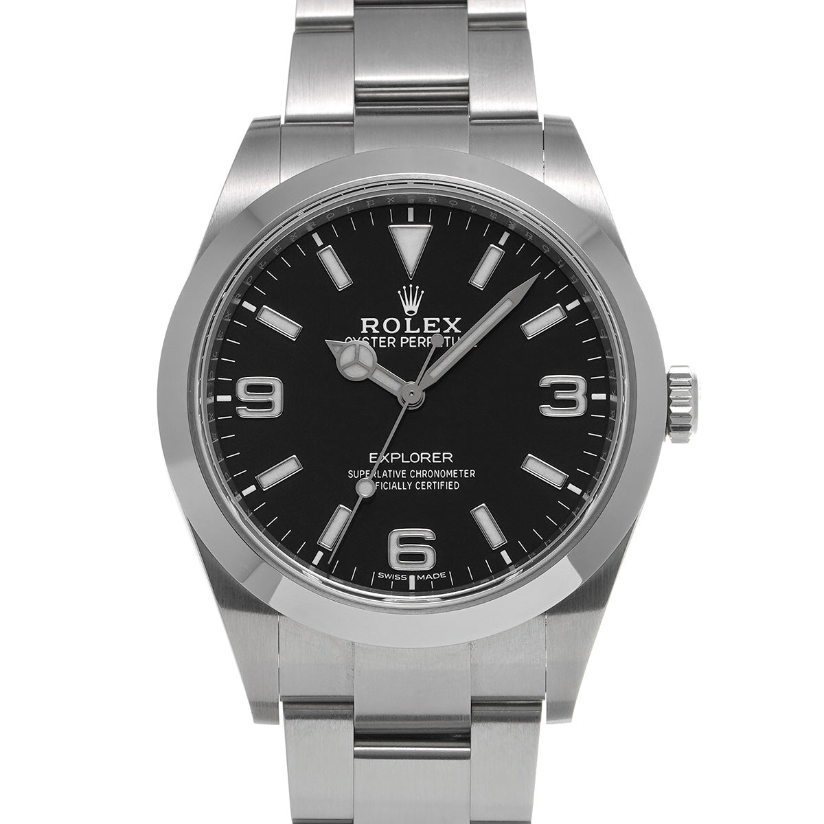 Explorer 214270 Random Serial Black ROLEX Men's [Pre-owned].