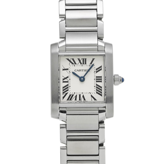 Tank Francaise SM W51008Q3 Silver CARTIER Ladies [Pre-owned]