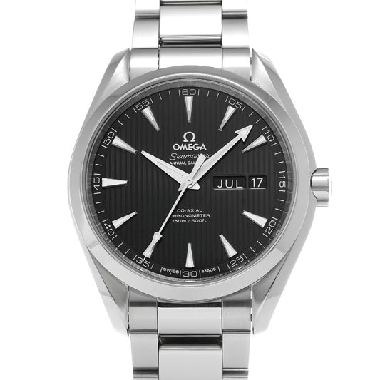 Seamaster Aqua Terra Annual Calendar Co-Axial 231.10.43.22.01.002 Black OMEGA Men's [pre-owned]