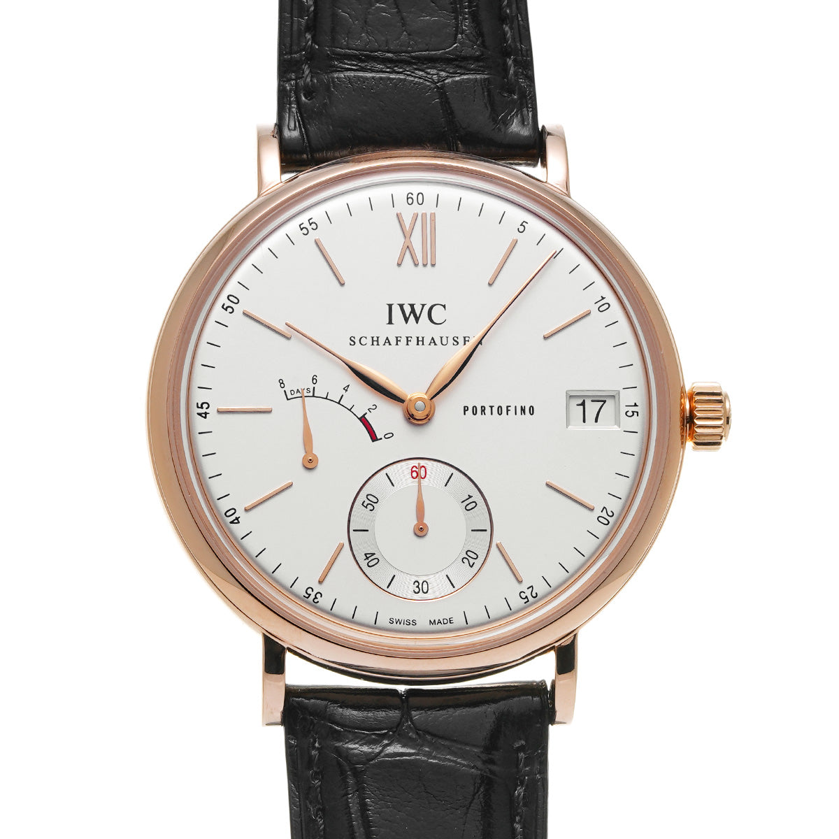 Portofino Hand-Wound 8 Days IW510107 Silver IWC Men's [Pre-Owned]