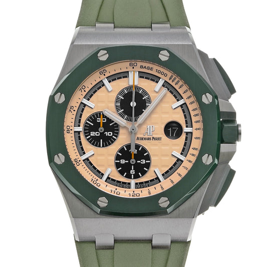 Royal Oak Offshore Chronograph 26400SO.OO.A054CA.01 Beige AUDEMARS PIGUET Mens [Pre-owned]