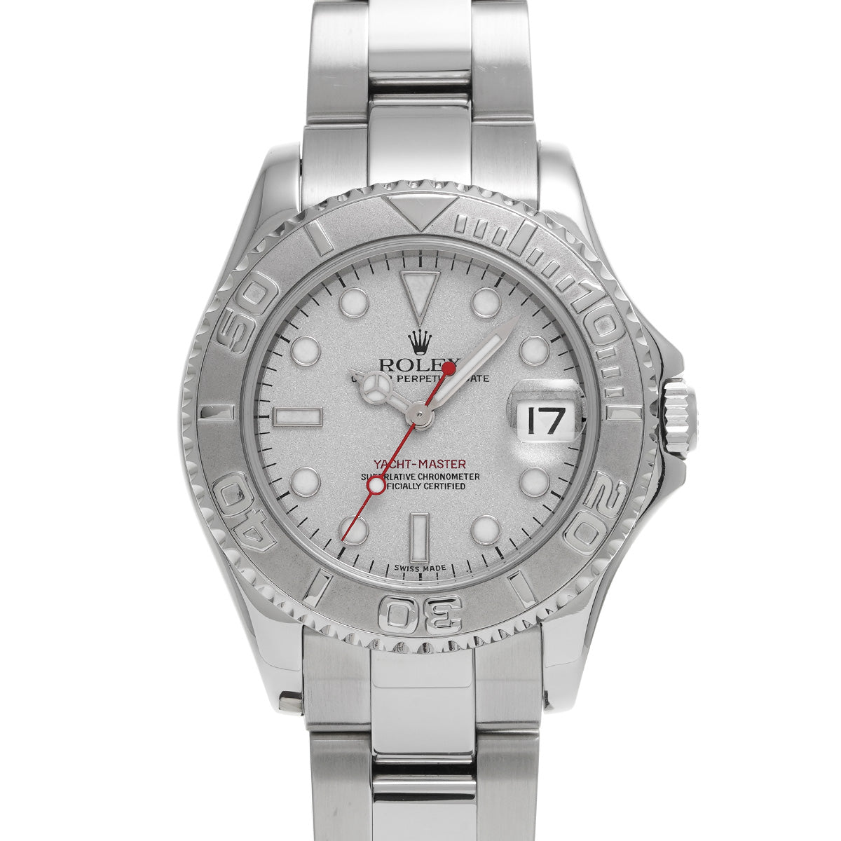 Yacht-Master Boys 168622 K (manufactured circa 2001) Gray ROLEX Unisex [Pre-Owned].
