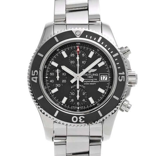Super Ocean Chronograph 42 A13311C9/BE93 Black BREITLING Men's [Pre-Owned].