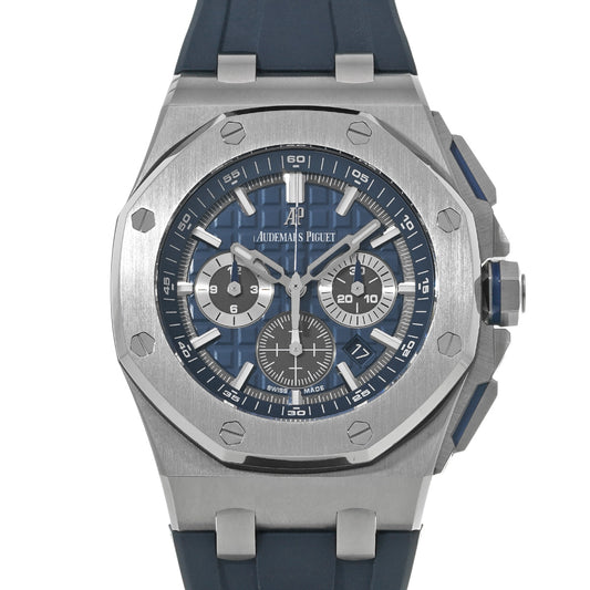 Royal Oak Offshore Chronograph 26480TI.OO.A027CA.01 Blue/Gray AUDEMARS PIGUET Mens [Pre-Owned]