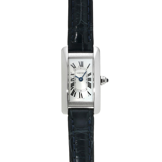 Tank American Mini WSTA0032 Silver CARTIER Ladies [Pre-owned]