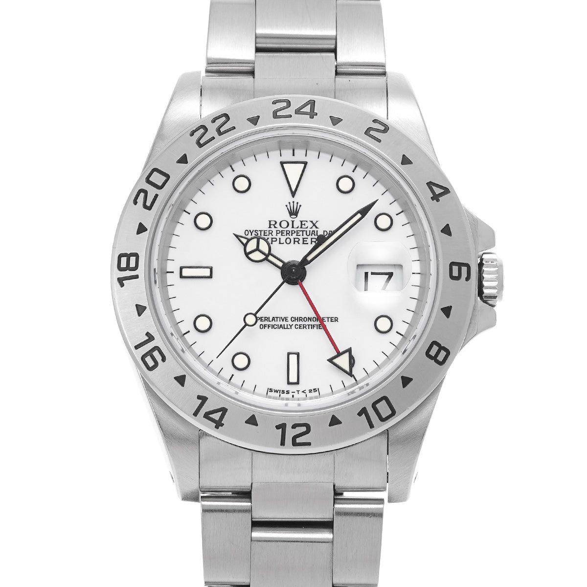 Explorer II 16570 U (manufactured circa 1997) White ROLEX Men's [Pre-Owned].